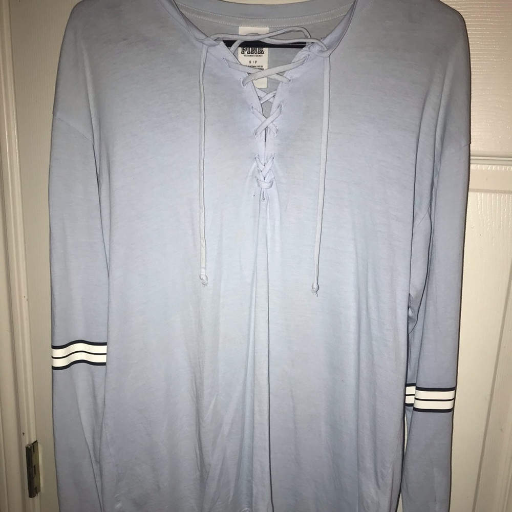 PINK Long-sleeve Dog T-Shirt